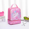 Sanrio Hello Kitty Lunch Bag Kid Portable Lunch Box Bag Melody Lunch Box Thermal Bag School Picnic Thermal Cold Food Container. 