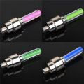 Bike Light With No Battery Mountain Road Bicycle Bike Lights LEDS Tyre Tire Valve Caps Wheel Spokes Light LED. 