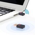 Blueshadow USB WiFi Adapter - Dual Band 2.4G/5G Mini Wi-fi ac Wireless Network Card Dongle with High Gain Antenna for Desktop Laptop PC Support Windows XP Vista/7/8/8.1/10 (USB WiFi 600Mbps). 
