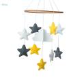 Crib Hanging Toys Felt Crib Mobile Interactive Hanging Cute Creative Bed Bell Stroller Toy for Stroller Photography Props Pram Party Bedroom. 