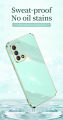 iCaseCover for OPPO F19 Soft Case Luxury 6D Plating Silicone Square Frame Shiny Bling Back Cover Casing. 