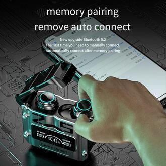 "M25 TWS Gaming Earbuds 🎮 | RGB Lights | Ultra Low Latency | Deep Bass Sound | 180mAh Battery Case | ENC Mic & Smart Touch Control"