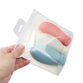 【Footprint】 3 Pieces/Set Travel Refillable Bottle Kit Portable Essence Shampoo Body Wash Bottle Container Portable On Airplane Compact. 