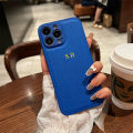 Personalized Customized Name Soft Phone Case For iPhone 15 14 13 Pro Max 12 11 X XS XR 7 8 Plus SE Leather Protective Back Cover. 