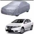 Car Top Cover For Honda City 2009,2010 ,2011,2012,2013,2014,2015,2016,2017,2018,2019,2020,2021 Silver Parachute Material Dust Proof. 