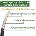10m Pressure Hose for Karcher K2 K3 K4 K5 K7 K-Series Pressure Washer - Highest Quality 10 meter with both Quick Connect Ends. 