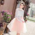 26 Colors 5 Layered 65cm Knee Length Tulle Skirt Tutu Women Skirt High Waist Pleated Skirt Cosplay Petticoat Elastic Belt Faldas. 
