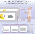 1 Single Piece Baby Safety Bed Fence, Adjustable Bed Rail, Baby Children Bed Barrier, Baby Fall Protection, Baffle Universal Bed Guardrail, Baby Bed Crib  Baby Cot Rails Folding Baby bed Guard.. 