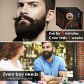 ip natural temporary black beard coloring dye color beard shampoo instant hair dye black beard paint men's beard shampoo dropsh. 