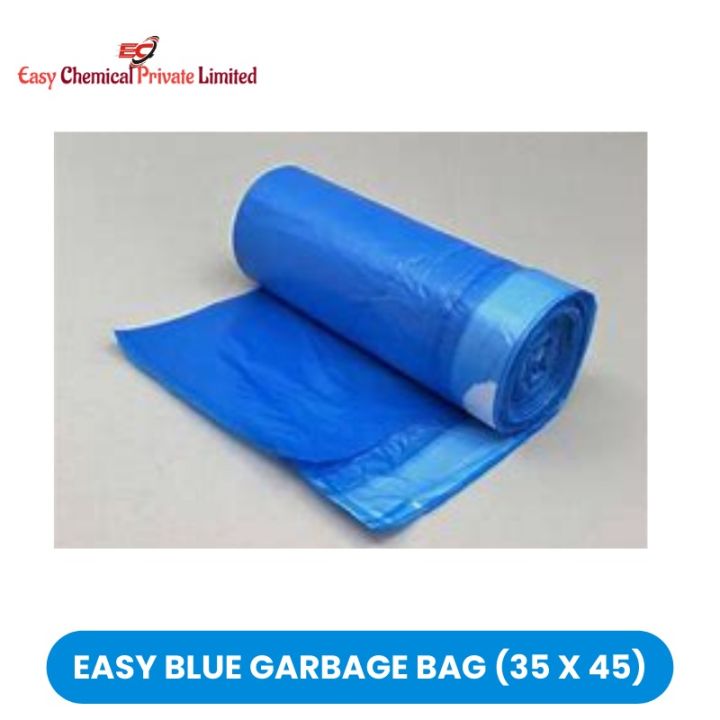 Pure Garbage Easy Pure Garbage Bags For Dust Bin - Blue- 1 Kg - Size 35*45 Inch ...