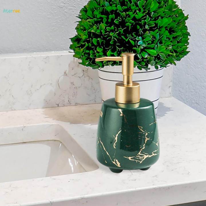 Bathroom%20Counter%20Ceramic%20Liquid%20Soap%20Dispenser%20260ml%20Pump%20Bottle%20Refillable%20for%20Women%20and%20Men%20-%20Image%206