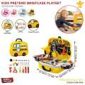 Kids Tool Set with Portable Briefcase – 45+ Piece Pretend Play Mechanic Toy Kit for Toddlers and Children – Educational STEM Construction Tools for Boys and Girls Ages 3+. 
