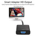 HDMI TO VGA Converter with Sound Audio Cable. 