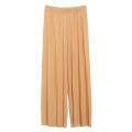 Women Wide Leg Pants Elastic Waist Trousers. 