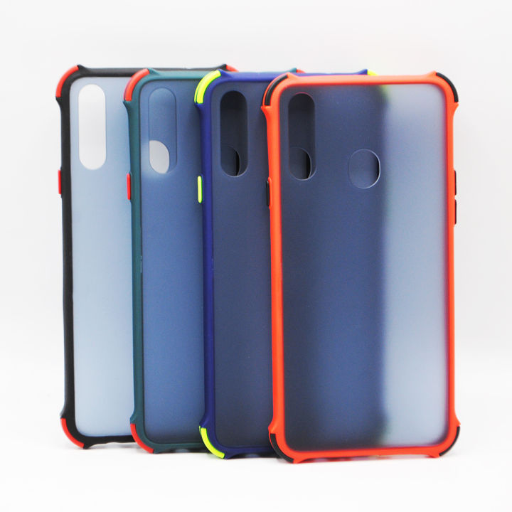 Samsung A20s Back Cover Smoky Matte Bumper Armor Case For Galaxy A20s