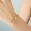 Premium Quality Stainless Steel Heart Bracelet. 