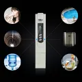 TDS Meter, Water Quality Tester Filter Pen, Accuracy Testing for Drinking Water Purity Test, Swimming Pools, Aquariums, Etc.. 