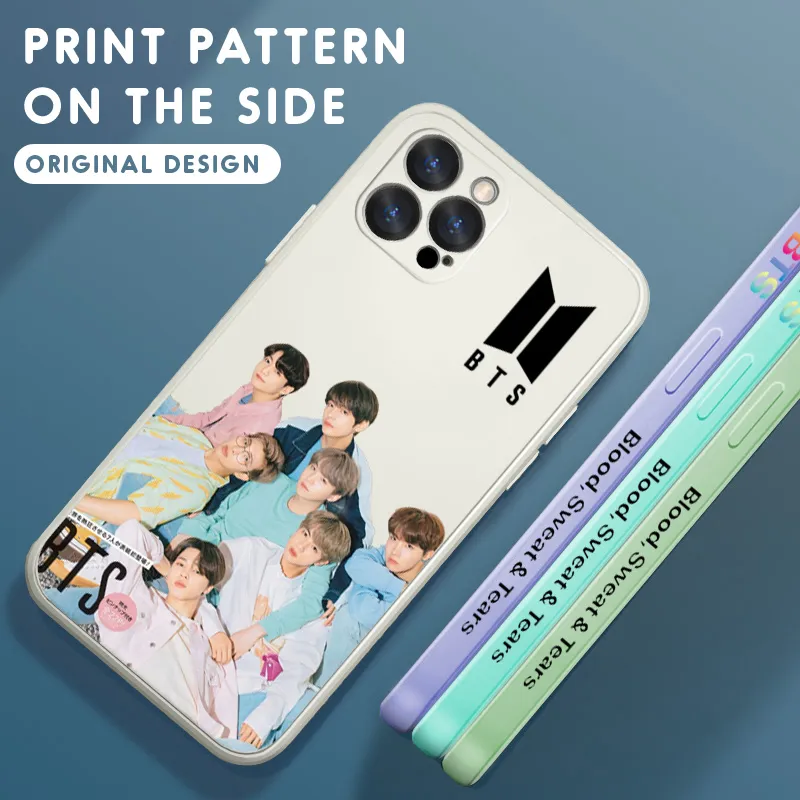 UCUC for Samsung Galaxy A51 Back Cover Famous Korean Boy Group BTS