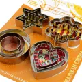 Pack of 12 Stainless Steel Cookies Cutter Set Fruit & Vegetable Shape Cutter for Decoration. 