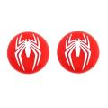 Pack of 2pc Silicone Red Spider Controller Thumb Grips Stick Key Caps Cover For Sony PS3, PS4, PS5, Xbox360, Xbox One & Xbox Series. 