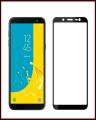 For Samsung Galaxy J6 (2018) 6D Tempered Gorilla Glass Full Screen Protector - Black. 