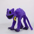 Smiling Critters Catnap Plushie Toys 2024 New Cute Stuffed Anime Big Mouth Purple Cat Sofa Decorate Soft Pillows Kids Gifts. 