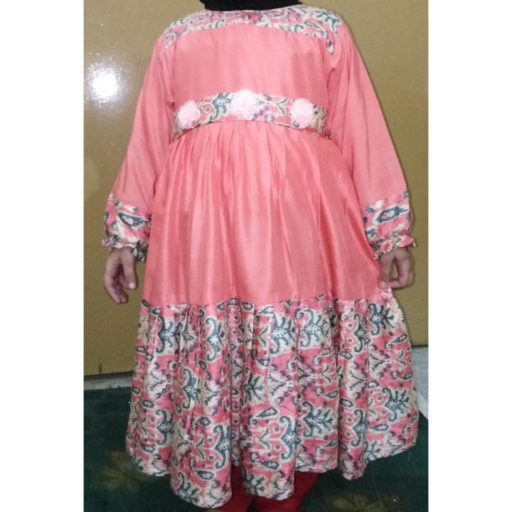 somaya winter pink marina girls top 334