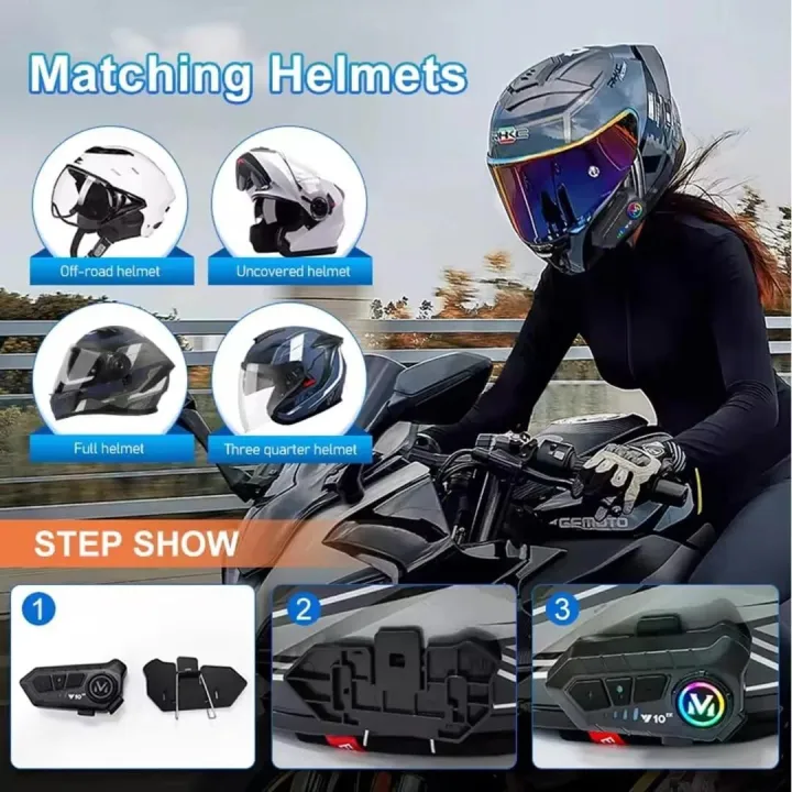 V10%20Bike%20Helmet%20Bluetooth%20Intercom%20%E2%80%93%20Wireless%20Headset%20with%20Noise%20Reduction,%20Handsfree%20Calls%20&%20Music%20Control%20for%20Motorcycle%20Helmets%20-%20Image%202