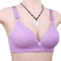 Non Wired Brazier for Women Plain Foam Padded Lifting Bras for Girls with Adjustable Straps and Back Closure for B and C Cups. 