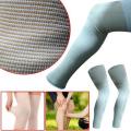 Hockey Sports Pair of Knee Compression Sleeves. 