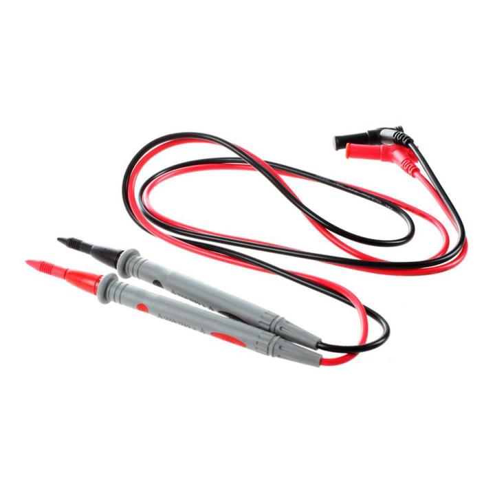1 Pair Digital Multimeter 1000V 20A Universal Test Lead Cable Probe Red+Black