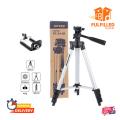 Universal Tripod Stand for Mobile Phones and Cameras with Mobile Phone Holder, 3.5 Feet Adjustable and Portable best for DSLR  Live Stream, and Vlogging  Model 3110 with Box and Free Bag. 