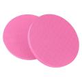 2Pcs Round Elbow Knee Pad Yoga Mat Fitness Plank Gym TPE Disc Protective Cushion. 