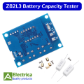 1/3/5 pcs ZB2L3 Battery Capacity Tester External Load Discharge Type Battery Capacity Tester Module 18650 Lithium ion Battery Tester Module by Electrica. 