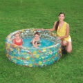 Bestway Deep 3 Ring Inflatable Large Size Swimming Pools, 20 Inch Depth Round Summer Pool, Water Games for Kids, 5 feet, 6 foot, 6.5 ft Pool for Children to Swim, 51041, 51042, 51043, 51045, 51048, 51121, 51122, Best Way Imported Indoor Outdoor Home Pools. 