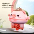Originality Tumbler Novelty Tightrope Walking Unicycle Toy Roly-poly Balance Pig Piglet Fingertip Gyroscope Moonlight. 
