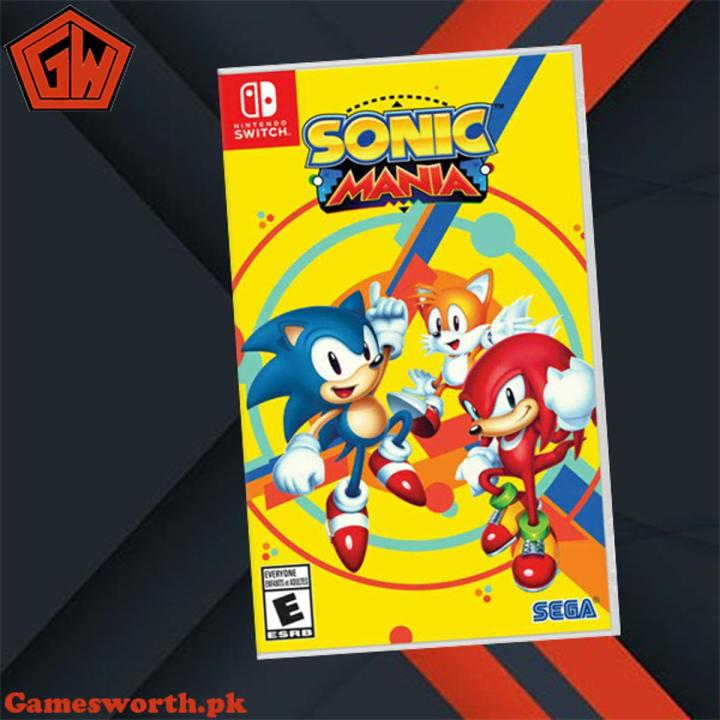 SONIC MANIA NINTENDO SWITCH GAME