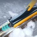 Bathroom Cleaning Brush with Wiper 2 in 1 Tiles Cleaning Brush Floor Scrub Bathroom Brush with Long Handle 120° Rotate Bathroom Floor Cleaning Brush Home Kitchen Bathroom Cleaning Accessories (Multicolor). 
