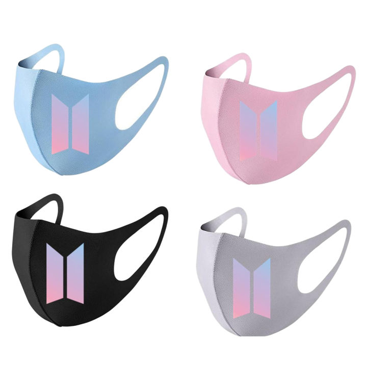 bts bt21 mask washable mask (4 colors available, customization available)