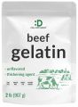 Unflavored Beef Gelatin Powder, 2LB – Gelatina Sin Sabor En Polvo – Natural Thickener & Stabilizer for Cooking & Baking – Grass Fed & Pasture Raised Bovine – Non-GMO, Keto Friendly. 