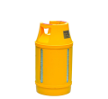Composite Gas LPG Global Cylinder with Regulator 10 Kg Gas Capacity / Multi Colour/ New Technology/ Fibre Body - Free Bag Included. 