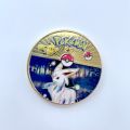 New Pokemon Anime Gold Plated Gold Coin Game Commemorative Coin Pikachu Gold Coin Game Collection Pokemon Cards Christmas. 