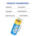 5PCS A23 23A 12V Alkaline Battery MN21/23 23AE L1028F A23G GP23A 12 Volt Dry Battery for Ceiling Fan Remote Garage Door Opener. 