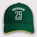 Shadab Khan Cap Pakistan Cricketer for Boys and Girls Cricket Fan Hat at CustomizeGiftsPK. 