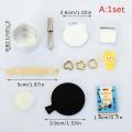 1set Dollhouse Miniature Kitchen Cooking Model DIY Doll Furniture Accessories Lonni. 