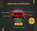 Car Shape Wireless Speaker X-703 – Bluetooth Wireless Speakers, Stylish Wireless Set with Wireless Switch, Portable & Rechargeable. 