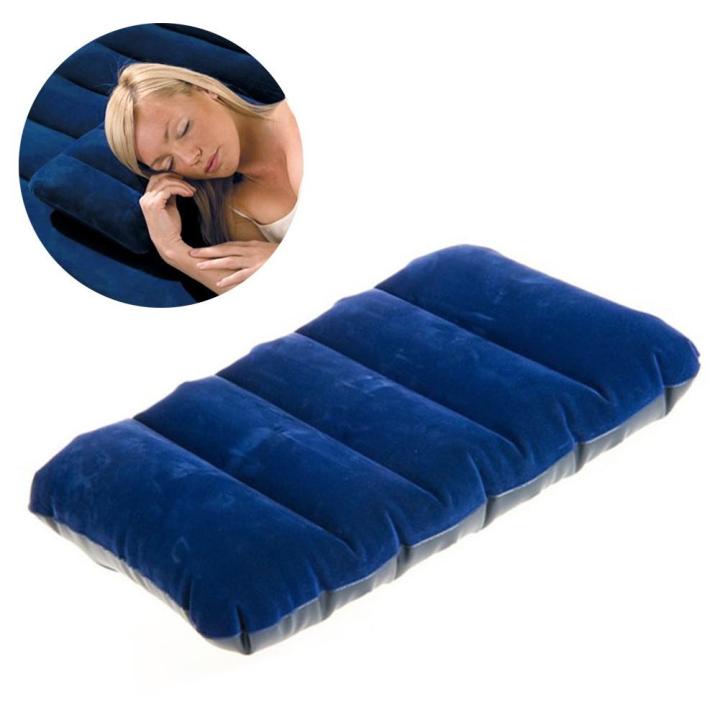 BEST SELLING Travel Rest Air Pillow Air Inflatable Pillow Travel Pillow Daraz.pk