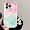Cute Cream Gradient Casing Samsung Galaxy A05 A05S Case. 