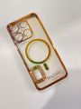 Asfand Brothers for Itel A60s Back Cover Luxury 6D Plating Soft Case Camera Lens Protection - Crome Case - MAG SAFE Case. 