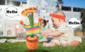 Cute Dancing Cactus Toy With 120+ Songs Recording Features and Chargable For Toddlers - Q10900. 